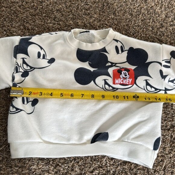 Zara Mickey Mouse Disney Sweatshirt - Picture 11 of 12